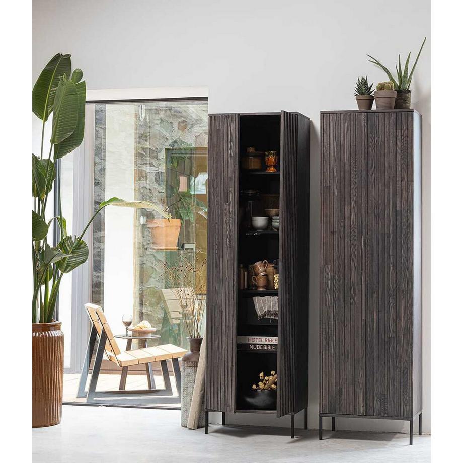 mutoni Schrank New Gravure Esche espresso 60x210  