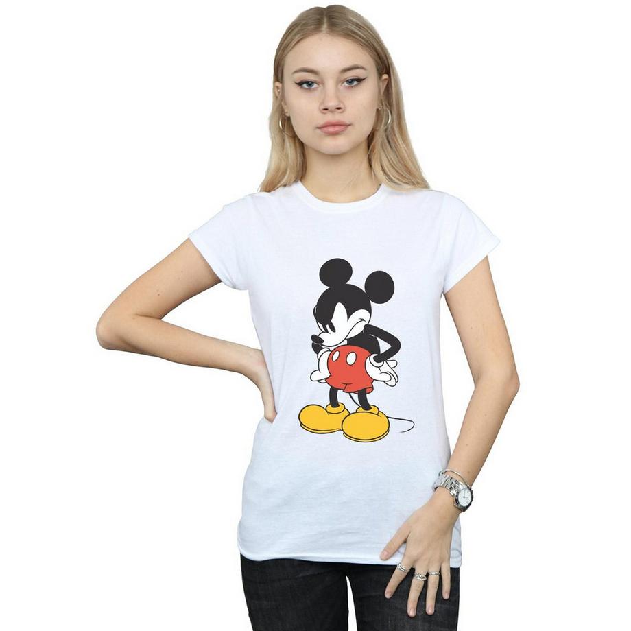Disney Mickey Mouse Angry Look Down T-Shirt  