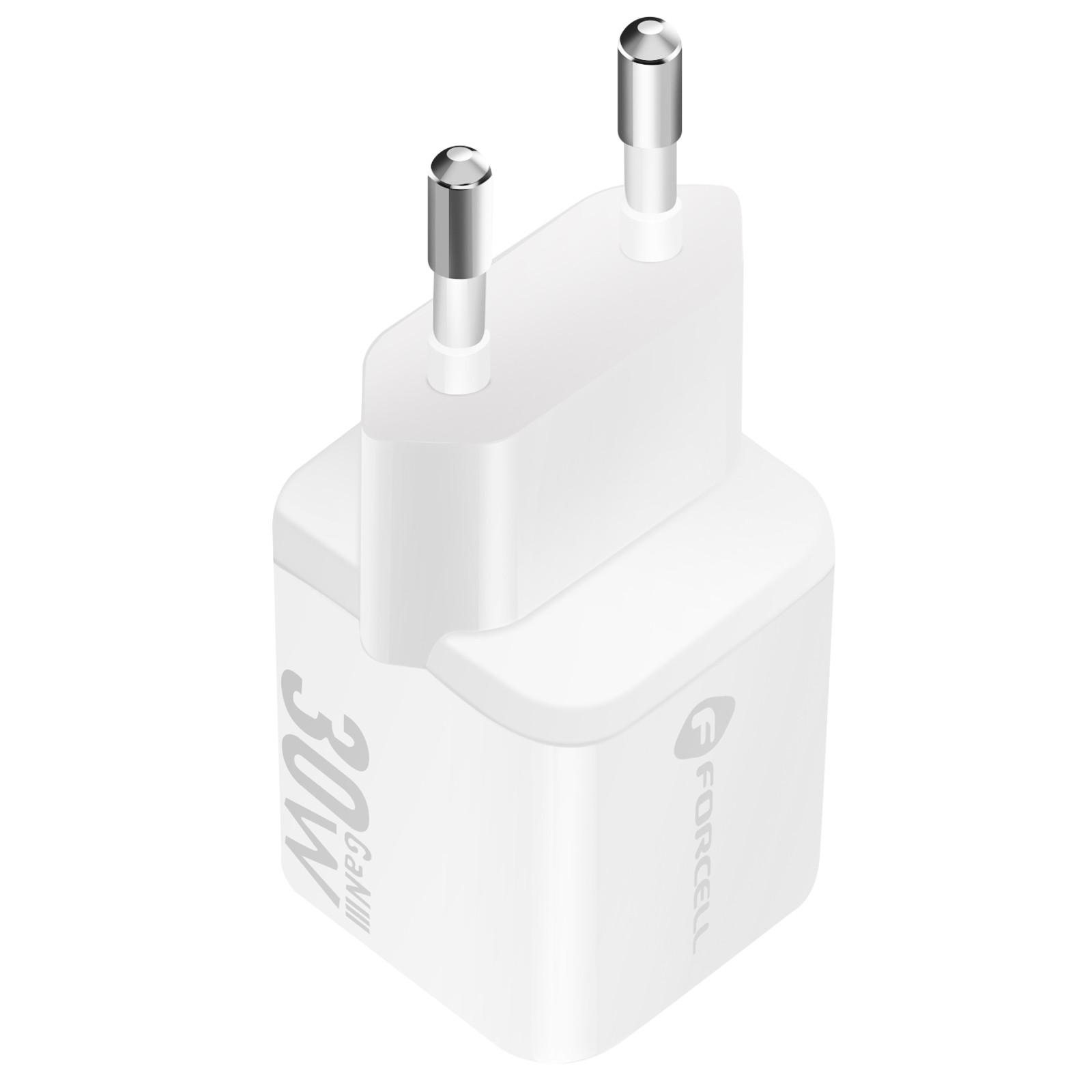 Forcell  30W GaN USB-C + USB Ladegerät 