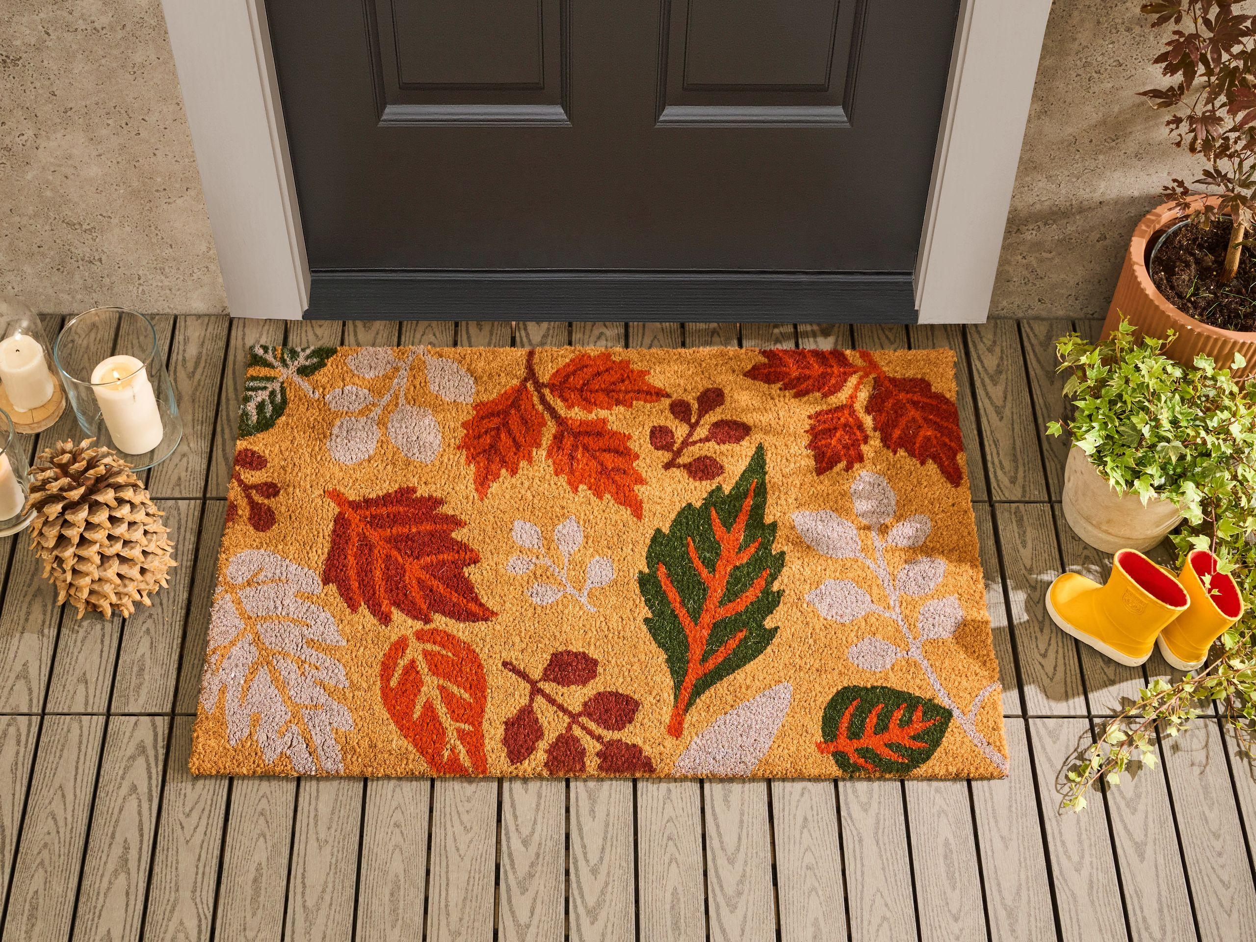 Beliani Tappetino da Ingresso en Fibra di Cocco Moderno DAGATAN  