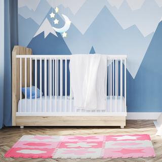 Northix Puzzle 3x3 puzzle mat puzzle con cornice  