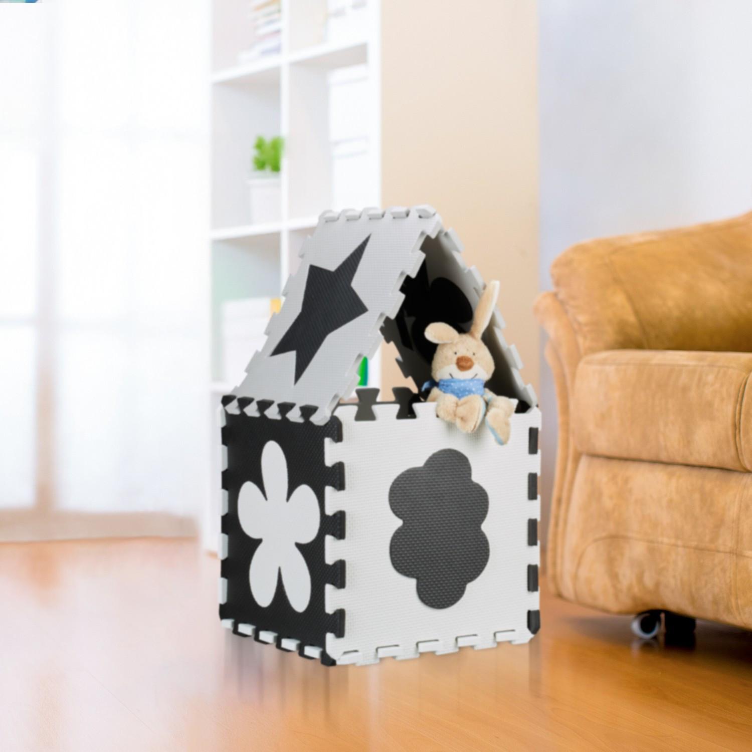 Northix Puzzle 3x3 puzzle mat puzzle con cornice  