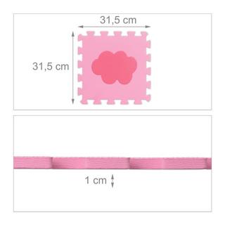 Northix Puzzle 3x3 puzzle mat puzzle con cornice  