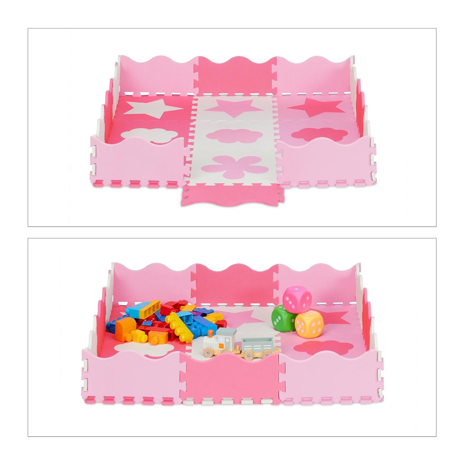 Northix Puzzle 3x3 puzzle mat puzzle con cornice  