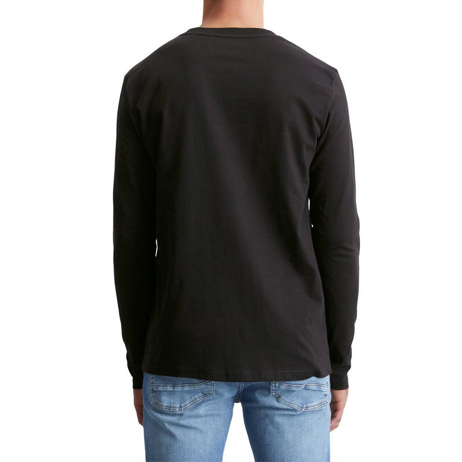 Marc O'Polo Longsleeve Figurbetont Small Logo  