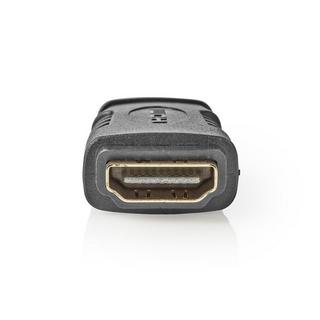 Nedis  Adattatore HDMI™ | Micro connettore HDMI™ | Uscita HDMI™ | Placcato oro | Dritto | ABS | Nero | 1 pz. | Scatola 