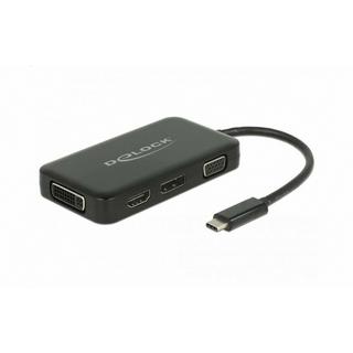 DeLock  multiadapter usb-c - dp/dvi-d/hdmi/vga 