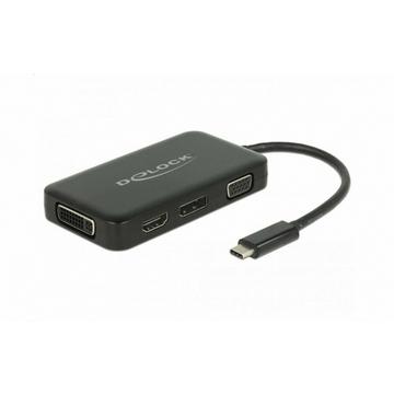multiadapter usb-c - dp/dvi-d/hdmi/vga