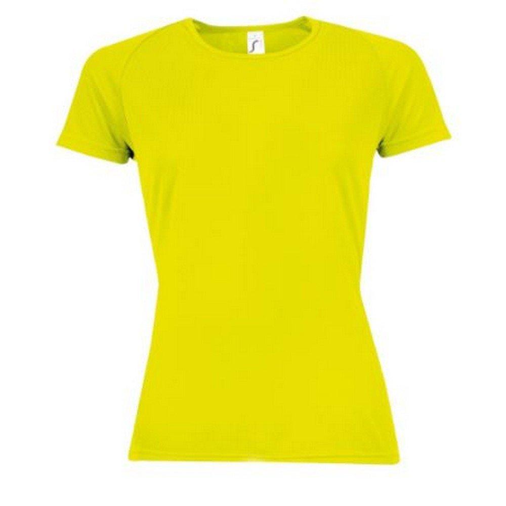 Image of Sporty Tshirt, Kurzärmlig Unisex Gelb S