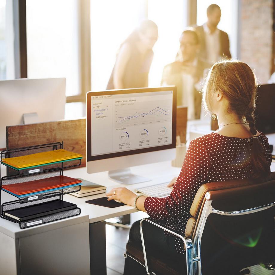 B2X  Dokumentenablage mit 3 Fächern 