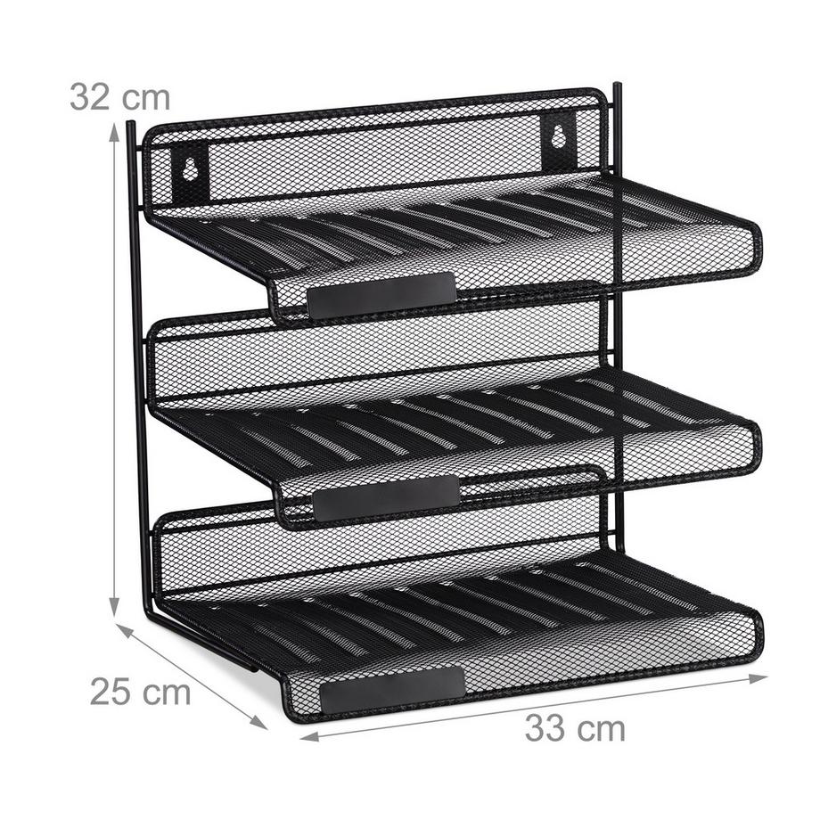 B2X  Dokumentenablage mit 3 Fächern 