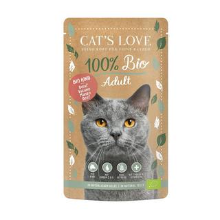 Cat's Love  ADULT BIO bœuf, 100g 