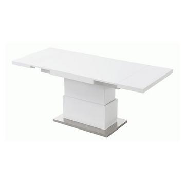 Table relevable LAURIA 2 en 1 extensible MDF laqué