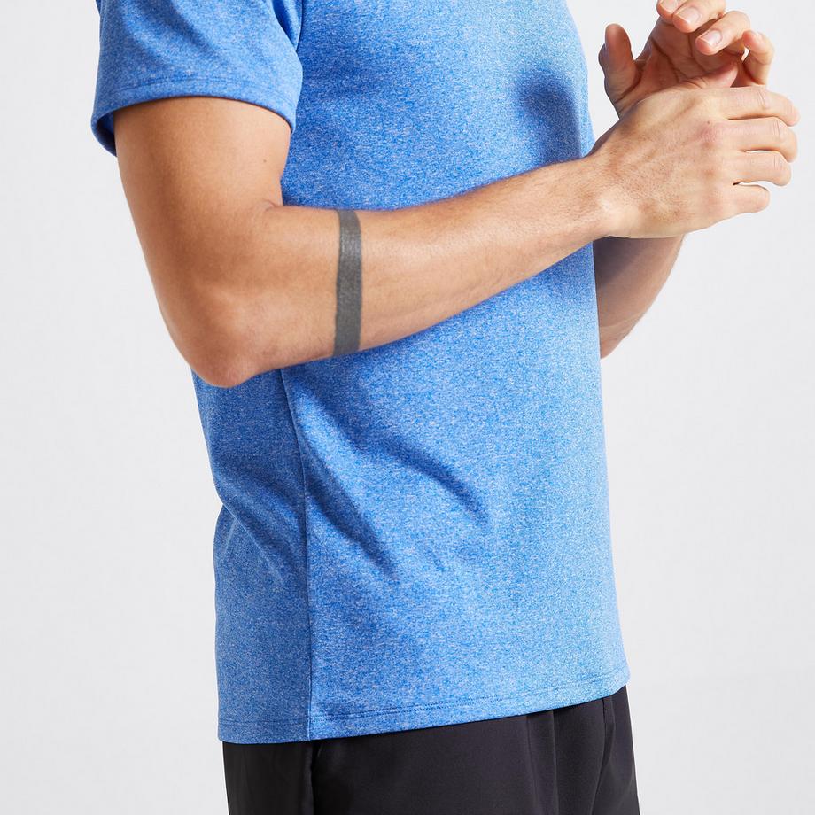 DOMYOS  Kurzarmshirt - T-Shirt  - 100meliert 
