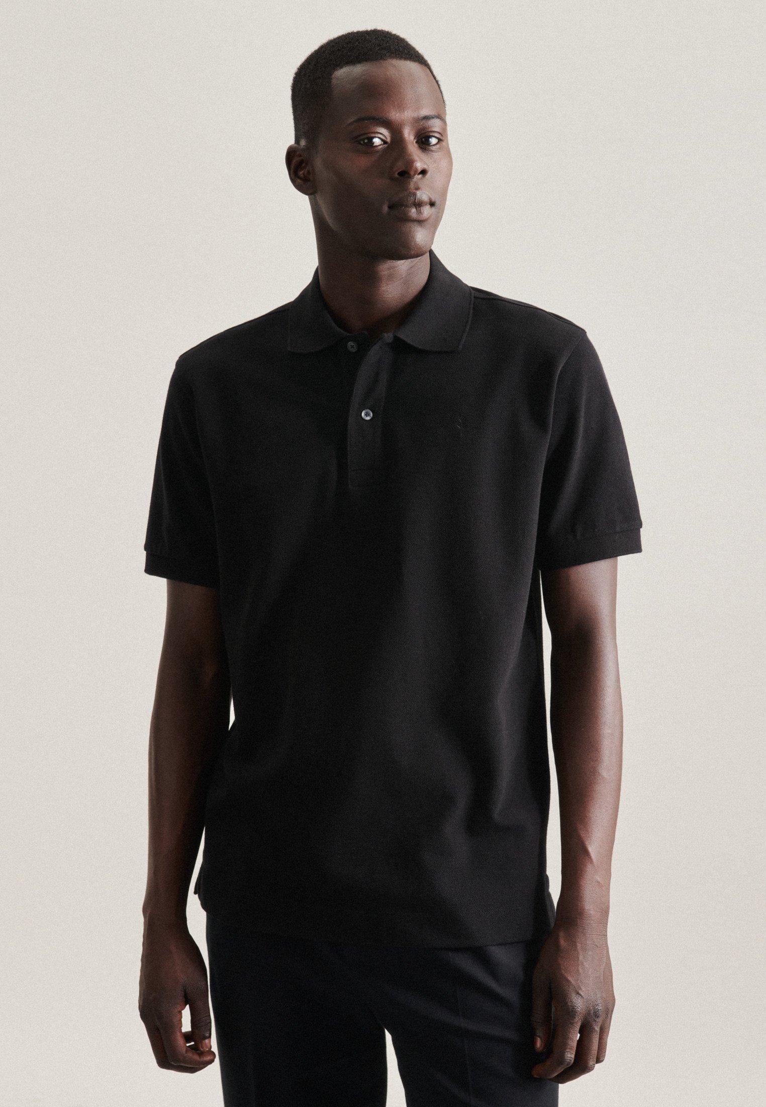 Seidensticker  Polo Regular Fit Kurzarm Uni 