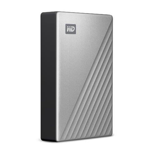 WD  WDBFTM0040BSL-WESN disco rigido esterno 4 TB Argento 