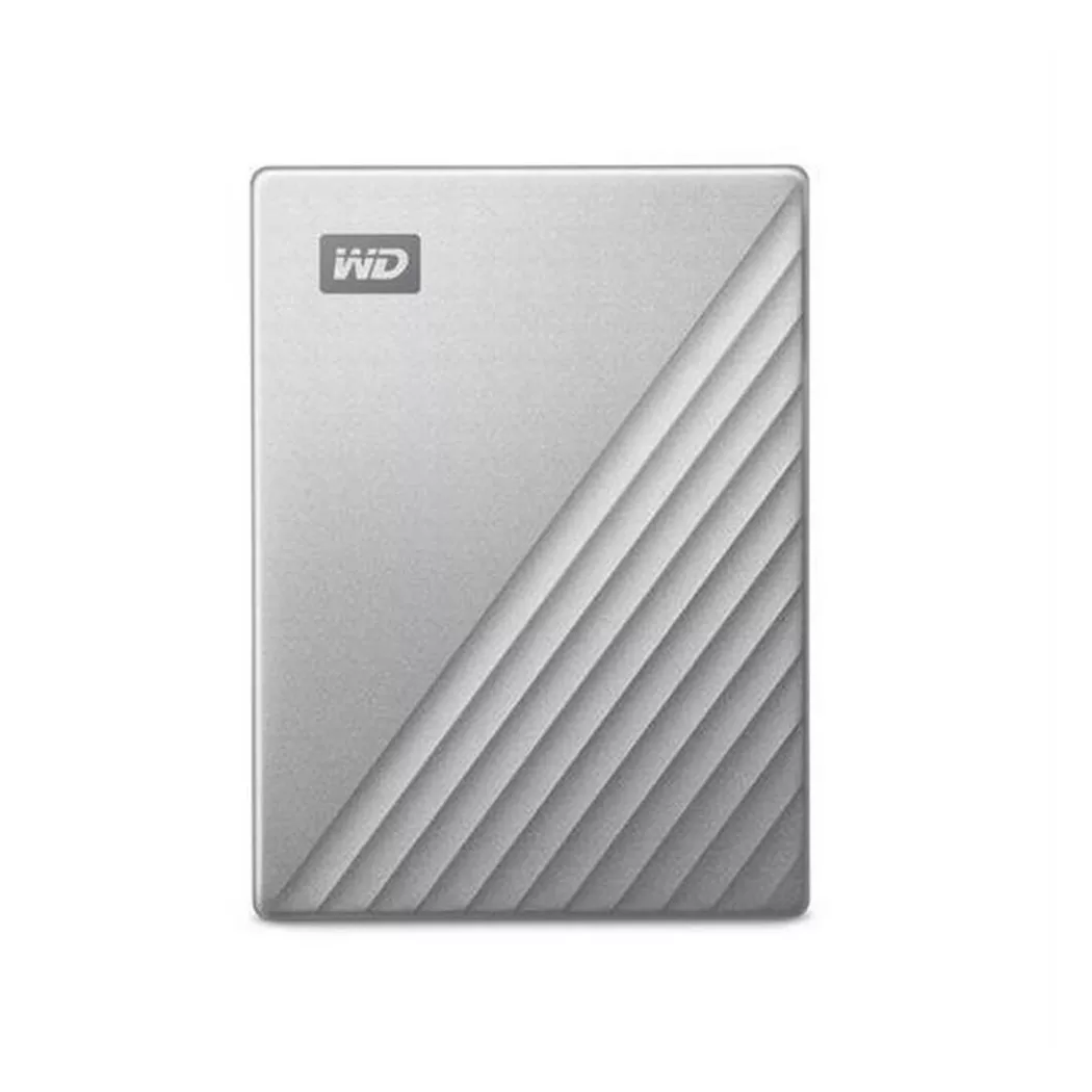 WD My Passport Ultra mobile Festplatte 4 TB silber