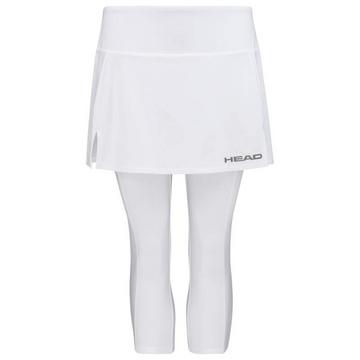 Club 3/4 Tights Skort W weiss