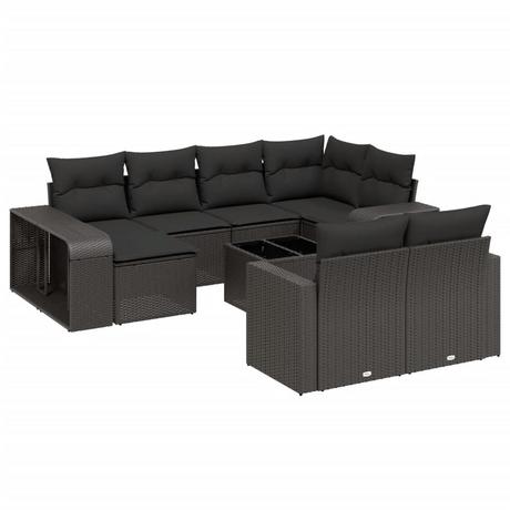 VidaXL Garten sofagarnitur poly-rattan  