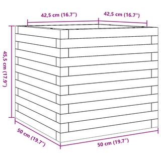 VidaXL Jardinière bois de pin  