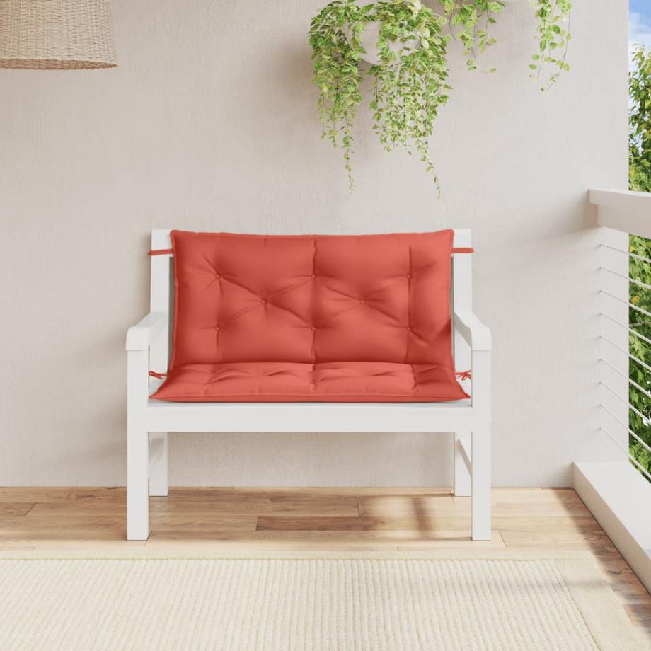 VidaXL Coussin de banc de jardin tissu  