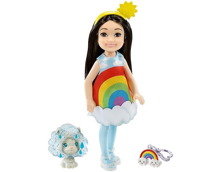 Image of Chelsea Puppe im Regenbogen-Kostüm