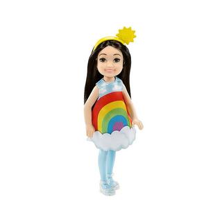 Barbie  Chelsea Puppe im Regenbogen-Kostüm 