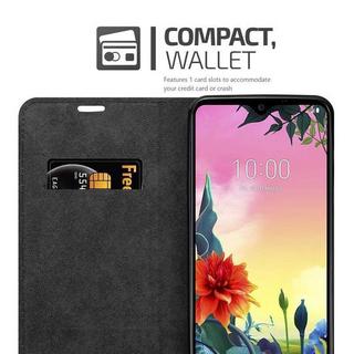 Cadorabo  Cadorabo Hülle kompatibel mit LG K50S - Schutzhülle mit Magnetverschluss, Standfunktion und Kartenfach 