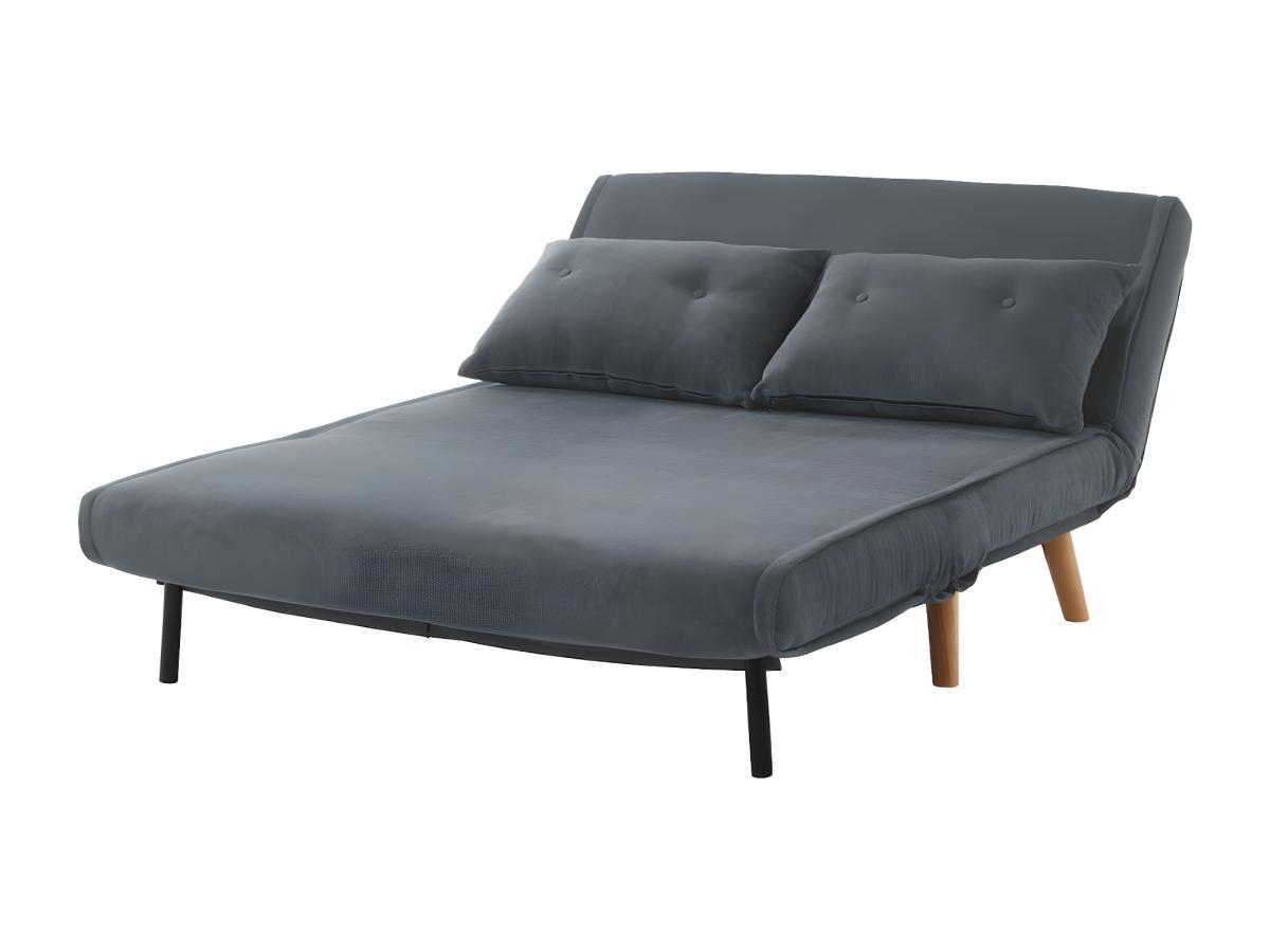 Vente-unique Schlafsofa 2Sitzer Stoff VALERIO  