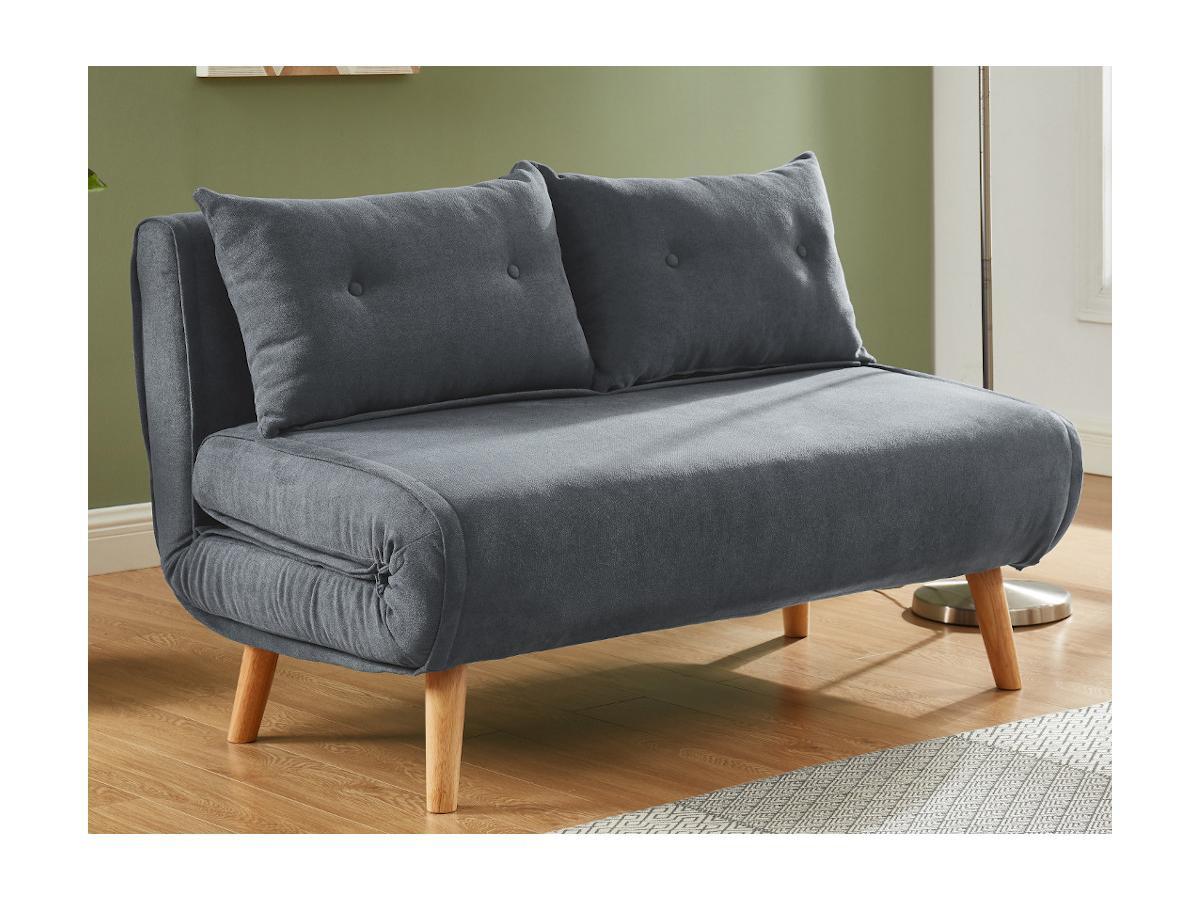 Vente-unique Schlafsofa 2Sitzer Stoff VALERIO  