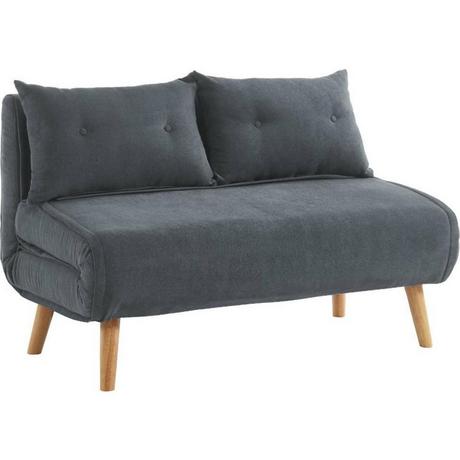 Vente-unique Schlafsofa 2Sitzer Stoff VALERIO  