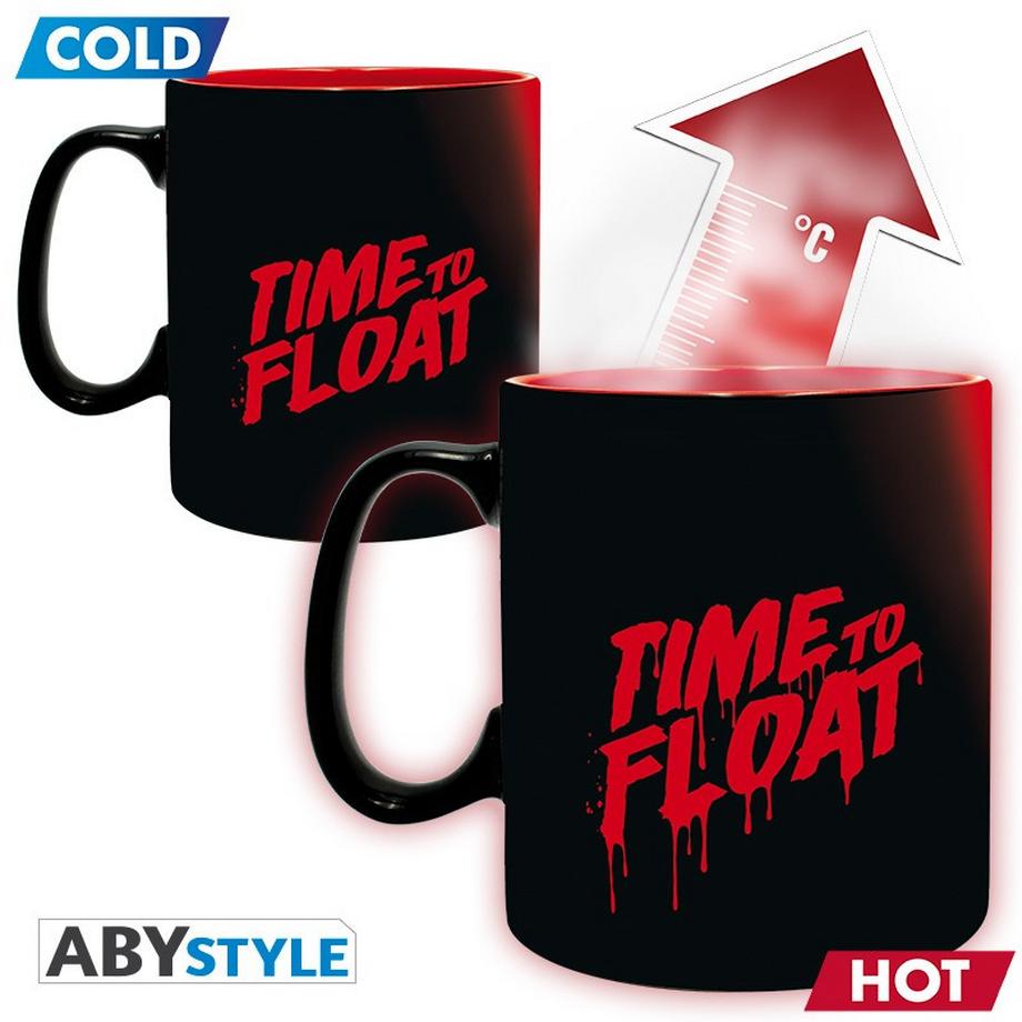 Abystyle  Mug - Thermo-réactif - Ça - Time to Float 