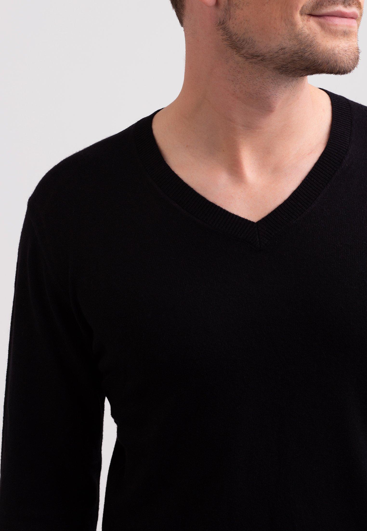 CASH-MERE.CH  Kaschmir V-Ausschnitt Pullover 