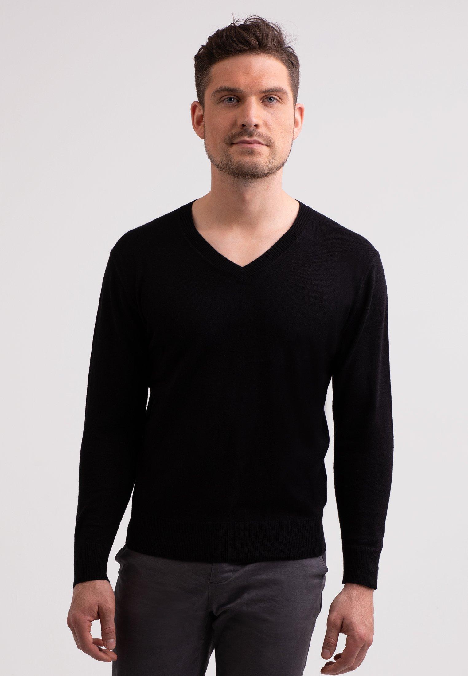 CASH-MERE.CH  Kaschmir V-Ausschnitt Pullover 