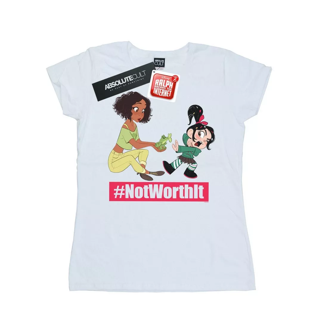 Disney - Wreck It Ralph TShirt, für Damen, Weiss, Größe XL
