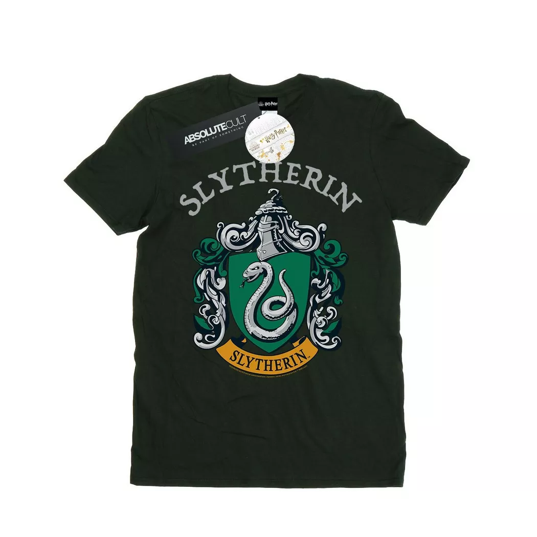 HARRY-POTTER - Slytherin TShirt, 116, Waldgrün