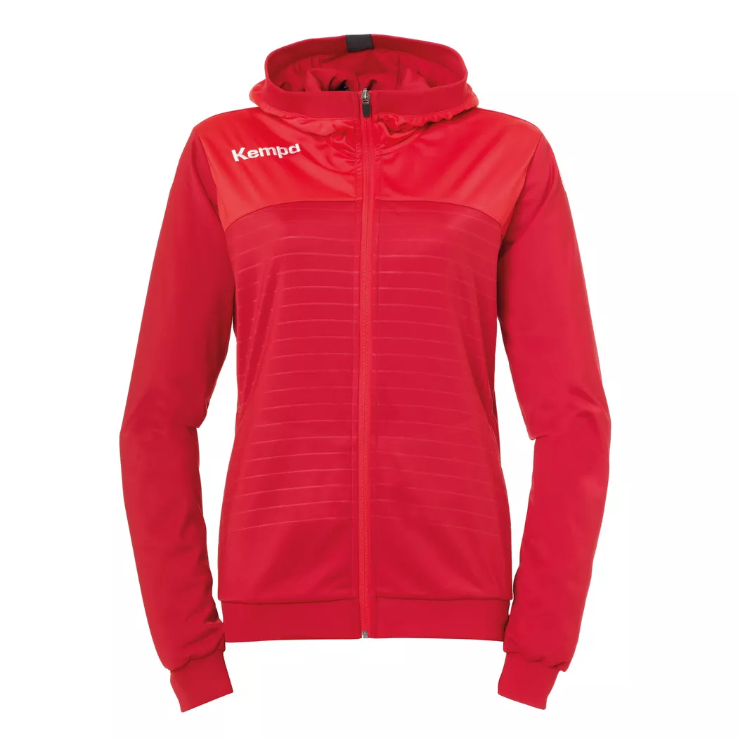 Kempa - kapuzenjacke femme emotion 2.0, für Damen, Rot Bunt, Größe XL