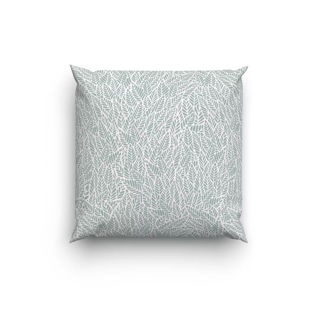 Lotus Bettwaren - Lotus Kopfkissenbezug Renforcé Panita, Panita Renforcé Kopfkissenbezug, 65 x 65 cm, Grün