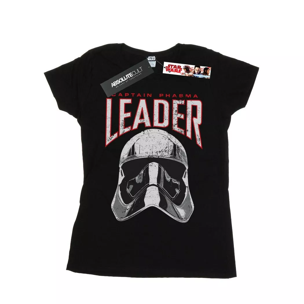 STAR WARS - The Last Jedi Leader TShirt, für Damen, Schwarz, Größe M