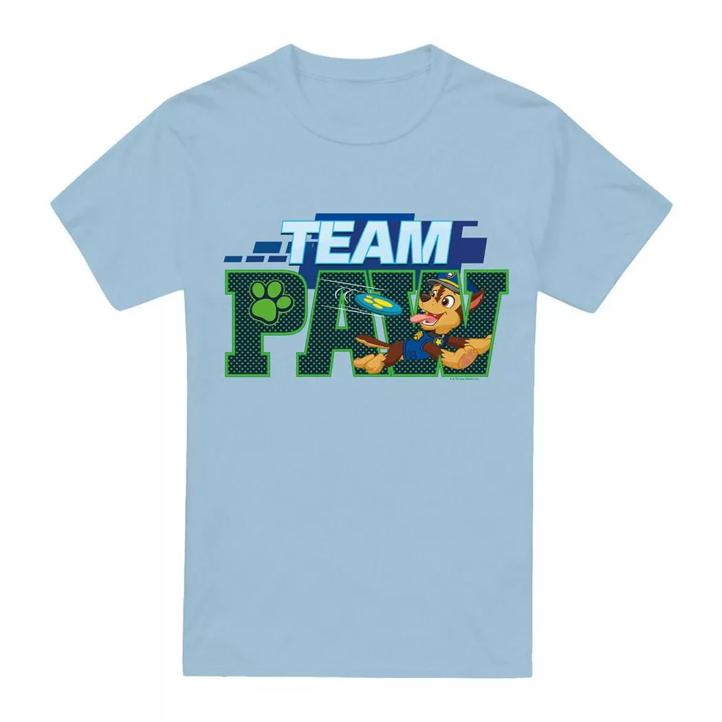 PAW PATROL - Team TShirt, für Herren, Hellblau, Größe 3XL