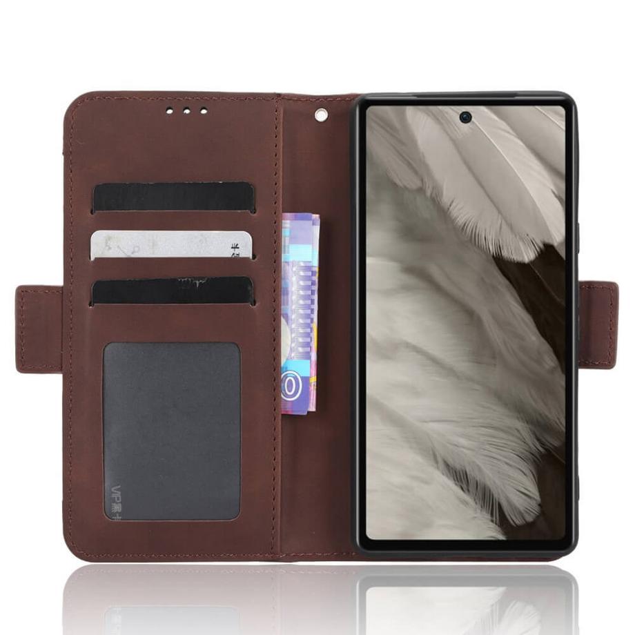 Cover-Discount  Google Pixel 7a - Etui Mit Vielen Kartenfächer 