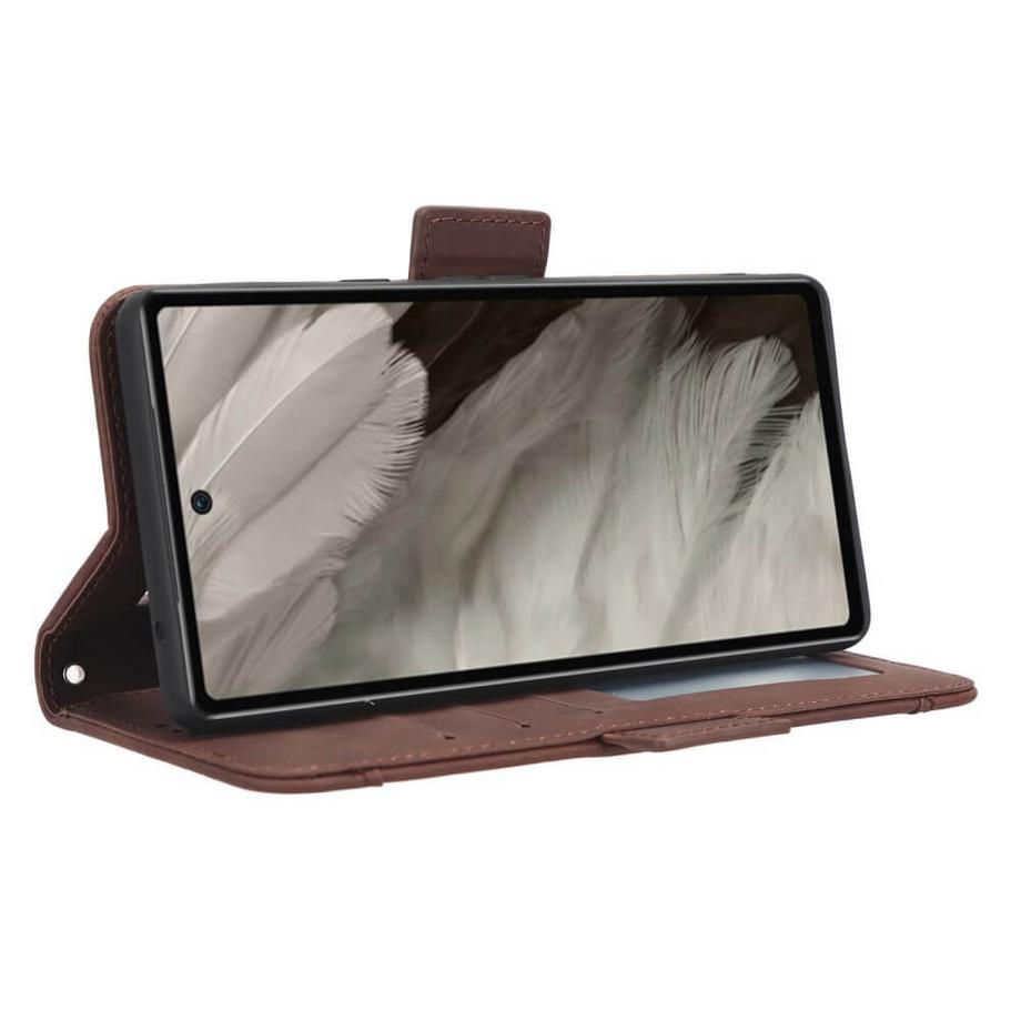 Cover-Discount  Google Pixel 7a - Etui Mit Vielen Kartenfächer 