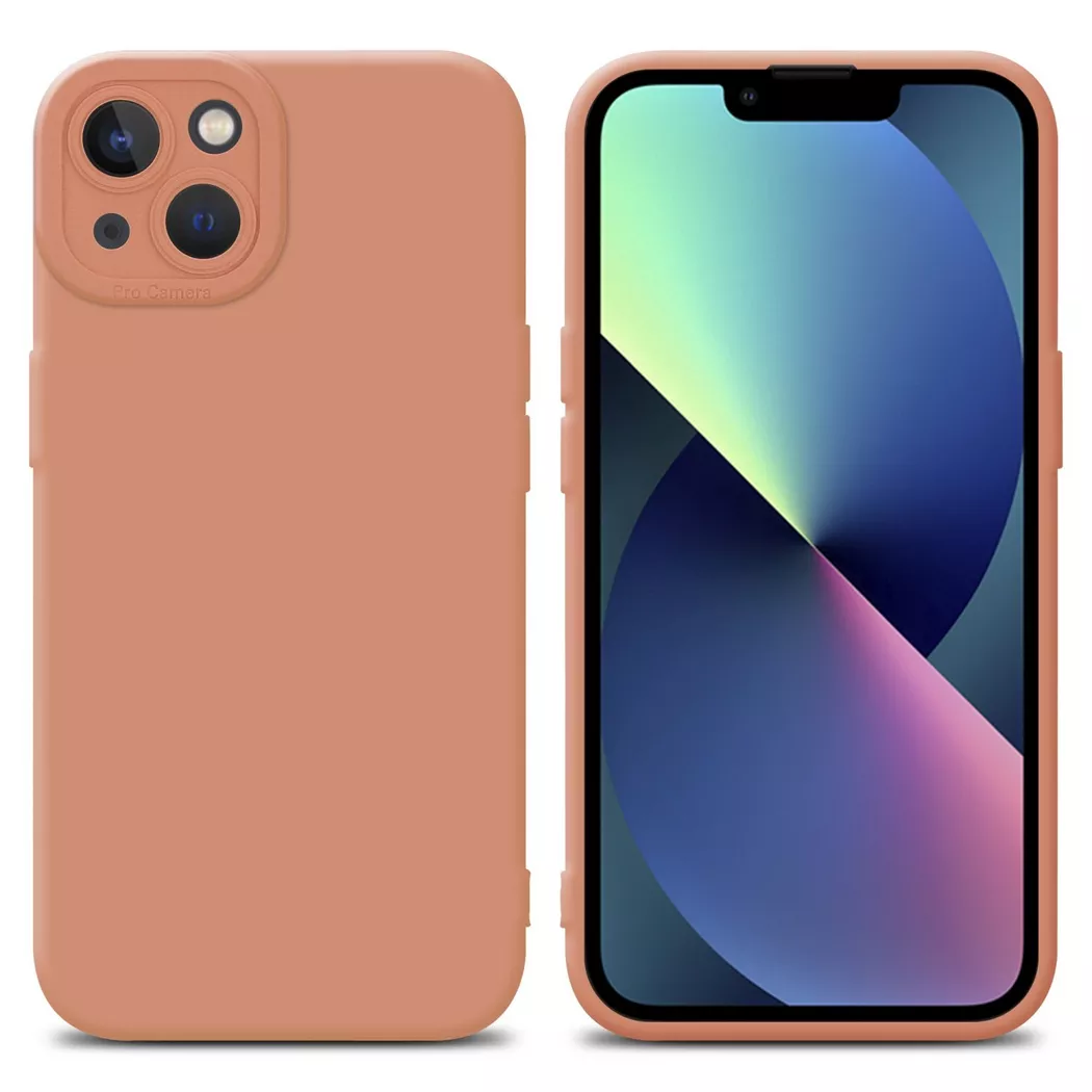 Apple - Hülle für  iPhone 14 PLUS TPU Silikon, Hellorange