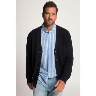 JP1880  Cardigan con scollatura a V, taschino e abbottonatura 