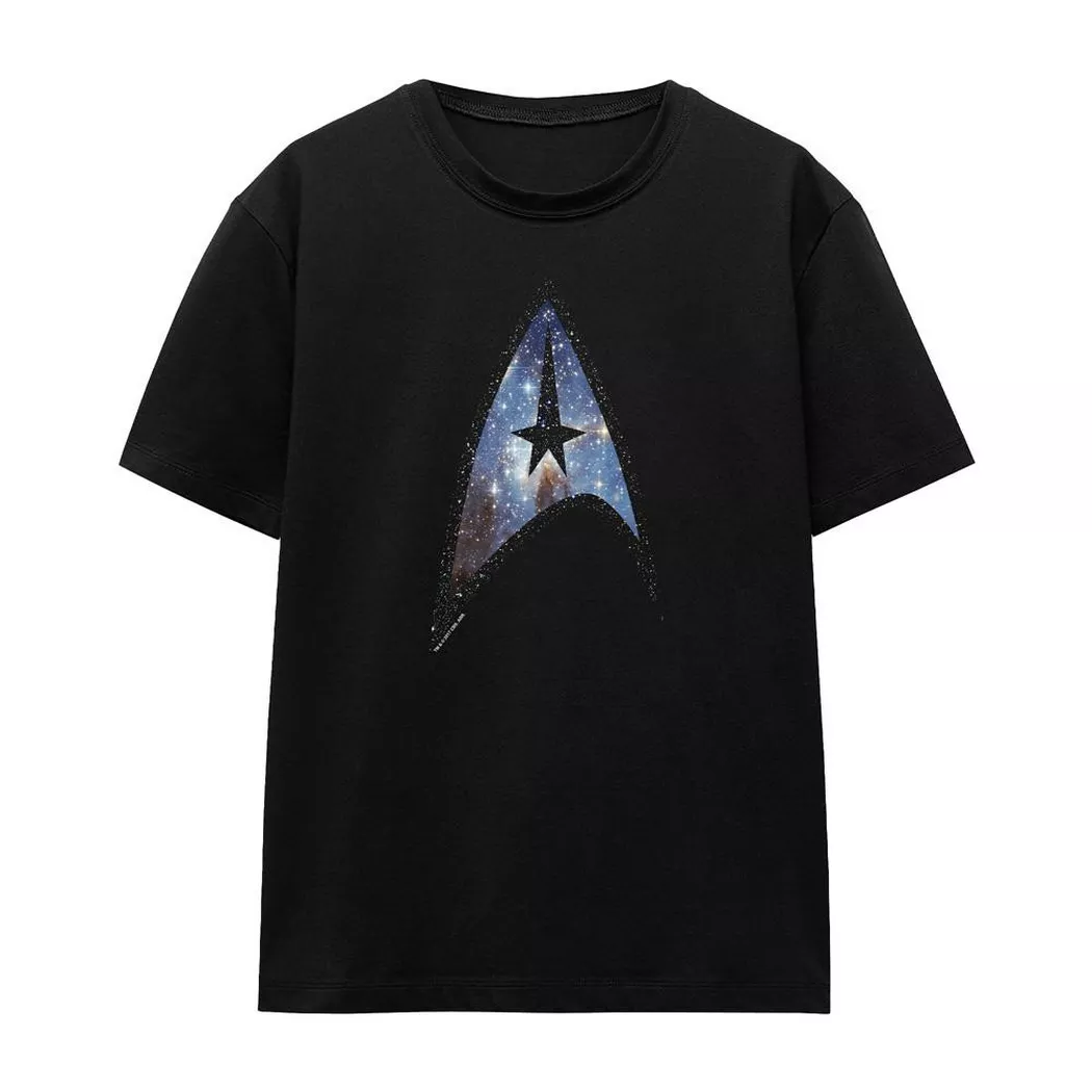 Star Trek - Galactic TShirt, für Damen, Schwarz, Größe S