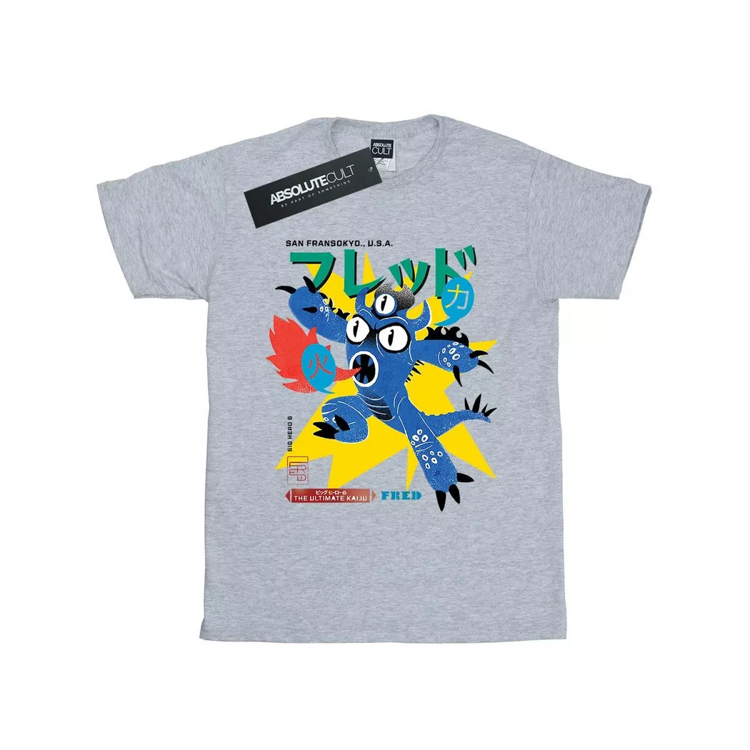 Disney - Big Hero 6 Ultimate Kaiju TShirt, für Herren, Grau, Größe 3XL