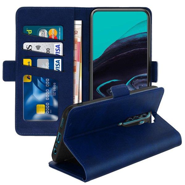 Avizar  Custodia Flip Oppo Reno 2 Blu 