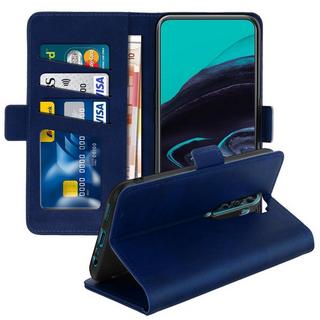 Avizar  Flip Book Cover Oppo Reno 2 Dunkelblau 