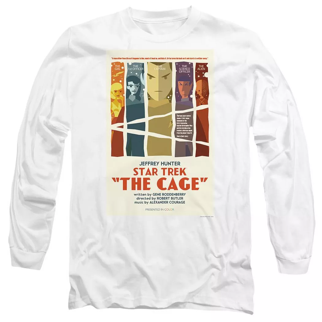 Star Trek - The Original Series Episode 80 TShirt, für Damen, Weiss, Größe XXL