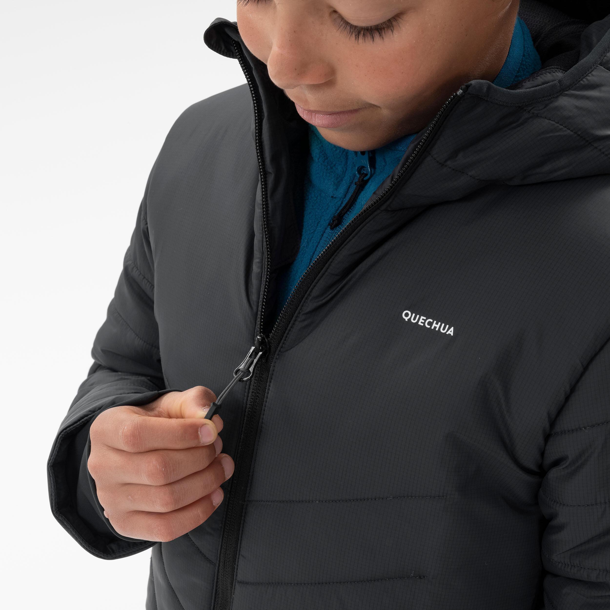 QUECHUA  Wattierte Wanderjacke Hybridjacke Kinder 